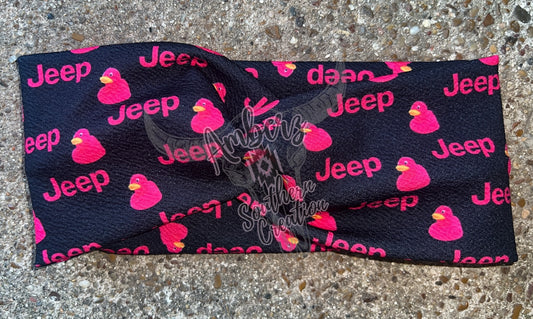 Pink DUCK OFF ROAD - Twisted Turban