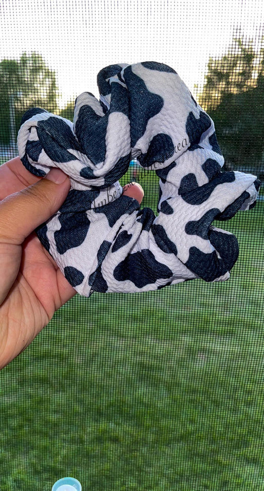 COWPRINT - Fabric Scrunchie